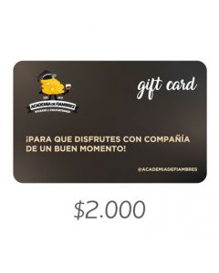 Academia de Fiambres - Gift Card Virtual $2000