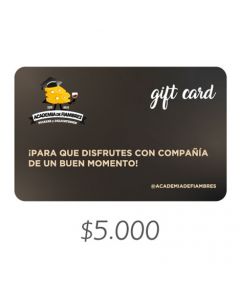 Academia de Fiambres - Gift Card Virtual $5000