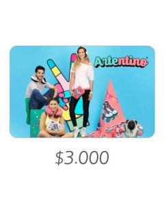 Artentino - Gift Card Virtual $3000