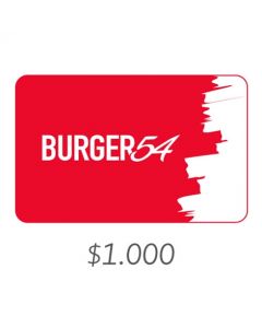 Burger 54 - Gift Card Virtual $1000