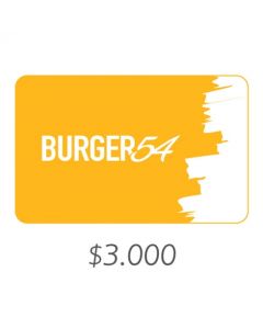 Burger 54 - Gift Card Virtual $3000