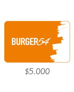 Burger 54 - Gift Card Virtual $5000