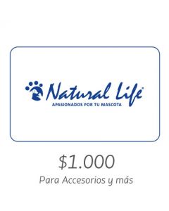 NATURAL LIFE - Gift Card Virtual $1000- Para Accesorios y más