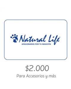 NATURAL LIFE - Gift Card Virtual $2000- Para Accesorios y más