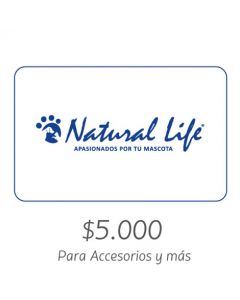 NATURAL LIFE - Gift Card Virtual $5000- Para Accesorios y más