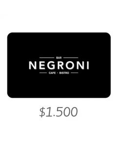 Negroni - Gift Card Virtual $1500