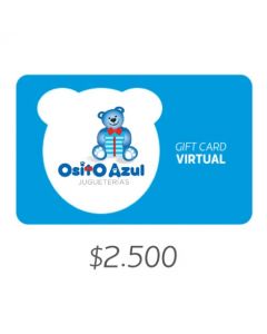 Osito Azul - Gift Card Virtual $2500