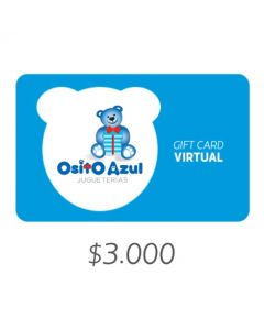 Osito Azul - Gift Card Virtual $3000