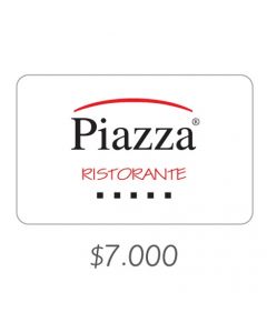 Piazza Ristorante - Gift Card Virtual $7000