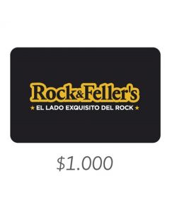 Rock and Fellers - Gift Card Virtual $1000