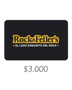 Rock and Fellers - Gift Card Virtual $3000