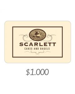 Scarlett Cakes - Gift Card Virtual $1000