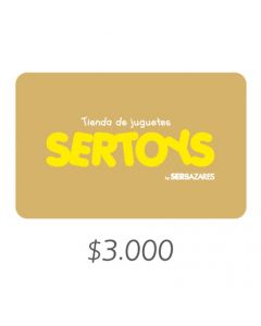 Ser Toys - Gift Card Virtual $3000