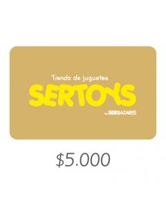 Ser Toys - Gift Card Virtual $5000