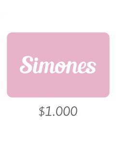 Simones - Gift Card Virtual $1000