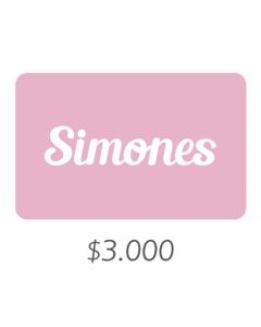Simones - Gift Card Virtual $3000