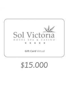 Sol Victoria Hotel SPA & Casino - Gift Card Virtual $15000