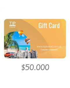 TIP TRAVEL - Gift Card Virtual $50000