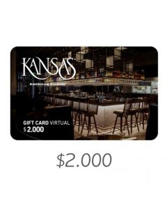 Kansas - Gift Card Virtual $2000