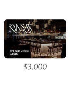 Kansas - Gift Card Virtual $3000