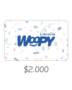 Woopy Librería - Gift Card Virtual $2000